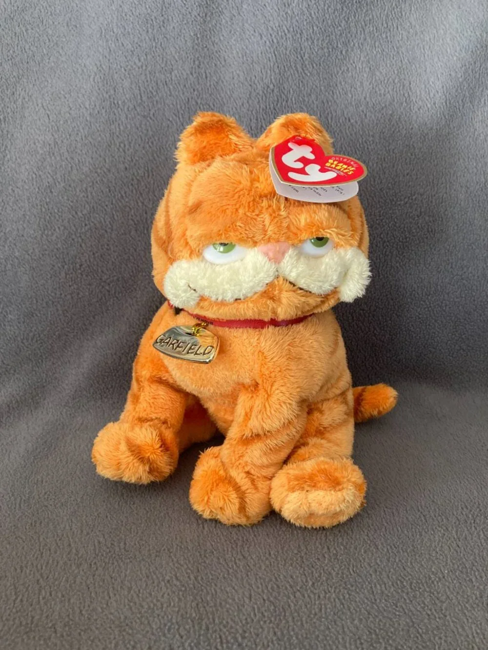 Garfield The Movie Ty Beanie Babies Lot of 5 Luca, Odie, Pooky, Louis